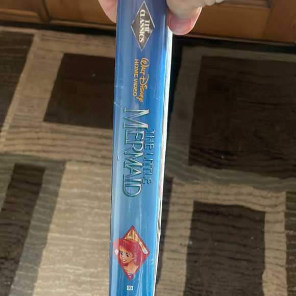 1st Label BANNED Cover 1989 Disney The Little Mermaid VHS Black Diamond Series - Picture 4 of 5